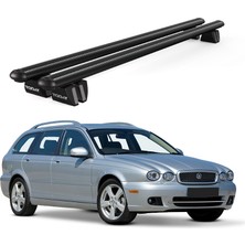 Today Auto Pençe Jaguar X-Type Sw (2004-2009) Uyumlu Siyah Ara Atkı Port Bagaj Tavan Barı