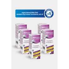 Aktident Diş Protezi Temizleme Jeli X5