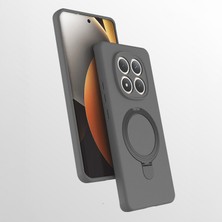 Roketcim Redmi Note 15 Pro Kılıf M-Safe Şarj Özellikli Standlı Samara Kapak