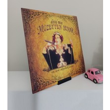 IGNAZIO Dekoratif Plak Standı / Vinyl Stand