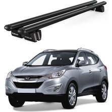 Today Auto Pençe Hyundai IX35 (2010-2015) Uyumlu Siyah Ara Atkı Port Bagaj Tavan Barı