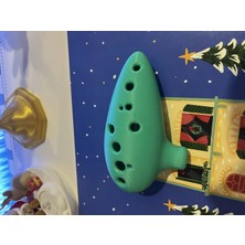 Ocarina 12 Delik Flüt Nefesli Enstrüman