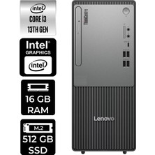 Lenovo Thinkcentre Neo 50T Intel Core I3 13100 16GB 512GB SSD W11H Masaüstü Bilgisayar & Per4 USB Bellek 12UB0009TRP321