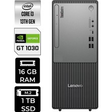 Lenovo Thinkcentre Neo 50T i3 13100 Masaüstü Bilgisayar 16GB RAM 1TB SSD Win11 Pro + Per4 USB 12UB0009TRP462
