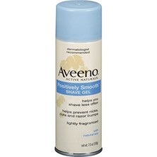 Aveeno Positively Smooth Hafif Kokulu Tıraş Jeli 198 gr Yumuşatıcı Özellikli Cilt Koruma