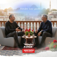Xpermate Sünger Koltuk – Taşınabilir, Çok Amaçlı, Iskeletsiz, Yer Koltuğu, Armut Koltuk