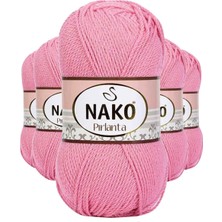 Maarketim 5 Adet Pırlanta Amigurumi El Örgü İpi Yünü Pembe