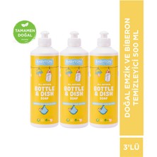 Babyton Doğal Emzik ve Biberon Temizleyici 3'lü Set 500 ml