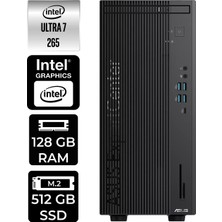 Asus Expertcenter B900MF Core Ultra 7 265 Masaüstü Bilgisayar 128GB RAM 512GB SSD Win11 Home + Per4 USB B9000072650010P366