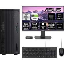 Asus Expertcenter B900MF Core Ultra 7 265 RTX 5050 8GB Masaüstü Bilgisayar 128GB RAM 4TB SSD 23.8" FHD Win11 Home + Per4 USB B9000072650010P1570