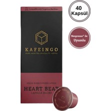 Kafeingo Heart Beat Kahve 40 Kapsül (Nespresso Uyumlu)