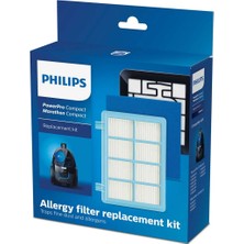 BLC Filtre Philips Powerpro Compact FC9329/19 Uyumlu Orijinal Kutulu Filtre Seti | FC8010/01 - FC8010/02