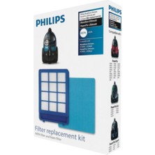 BLC Filtre Philips Marathon Ultimate FC9924/07 Uyumlu Orijinal Kutulu Yıkanabilir Motor Filtresi ve Sünger Filtre | CP0484/01