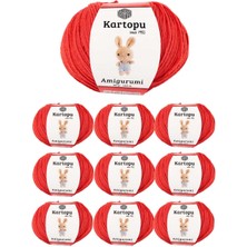 Maarketim 10 Adet Amigurumi El Örgü İpi 50gr