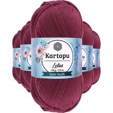 Maarketim 5 Adet Lotus Bikini Büstiyer Bluz Örgü İpi Begonvil