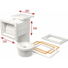 Waterfun Eco Seri Liner Havuz Skimmer Standart Şekil