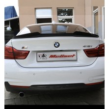 Aftermarket Bmw F36 2014+ Astarli Boyaya Hazır Arka Spoiler