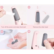 Sinka Şarjlı Ayak Törpüsü Pedikür ve Ayak Bakım Aleti Yedek Başlıklı Elektrikli Topuk Temizleme Makinası