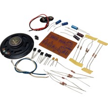 Devre Dünyası Dc 12V Elektronik Siren Butona Basılınca Hoparlörden Ses Gelen Kendin Yap Hobi Devresi Dıy Lehimleme Kiti - Demonte(Montesiz)