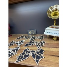 Ars Leopar Taşlısunumpeçetesi,6'lı Kokteyl Peçete, Fiyonk Leopar Peçete