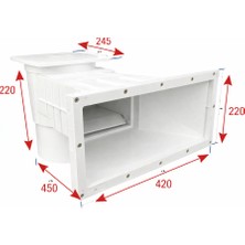 Waterfun Eco Seri Liner Havuz Skimmer Geniş Ağızlı