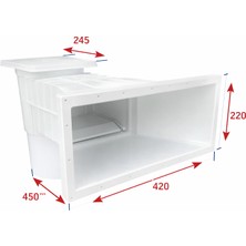 Waterfun Eco Seri Beton Havuz Skimmer Geniş Ağızlı