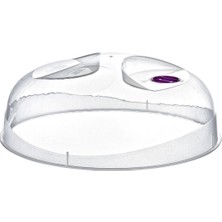 Tp Buğz Yumurcak Shop® Mikrodalga Fırın Koruyucu Sızdırmaz Gıda Koruyucu Dayanıklı Yiyecek Isıtma Kapağı