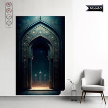 Akıllı Kağıt Statik Tutunma Özellikli Mihrap ( Model-3)