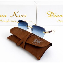 Diana Kors DK003 Mavi Unisex Güneş Gözlüğü
