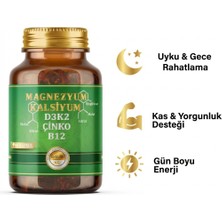 Babaki MAGNEZYUM-KALSIYUM-VITAMIN-D3K2-B12-CINKO-KEMIK-KAS-VE-BAGISIKLIK-DESTEGI-90-KAPSUL