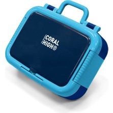 Coral High Kids Lacivert Desenli Paslanmaz Çelik Beslenme Kabı 39352