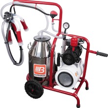 Bartech Tek Sağım Tek Güğüm Inek Sağım Makinesi Üniversal Model (Yağlı Pompa)