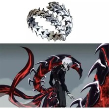 Herşey Nota Anime Tokyo Ghoul Kaneki Ken Yüzük Ayarlanabilir