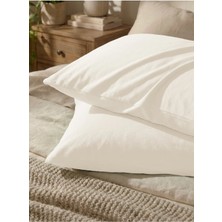 2 Adet Yastık Kılıfı %100 Pamuk Penye Kumaş 50X70CM | Esnek Yapı, Nevresim Seti ve Takımı Için Uygun