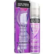 Starseven John Frieda Frizz Ease Kalın ve Inatçı Saçlar Için Ekstra Güç Serum 50 ml