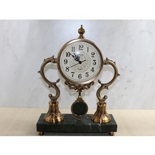 İnura Global Altı Mermer Sarkaşlı Masa Üstü Saat ALK4321