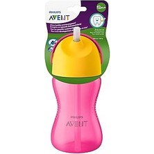 Starseven Pipetli Bardak, 12 Ay+, 300 Ml, Desenli, Damlatmaz, Kolay Tutuş, Bulaşık Makinesinde