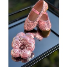 Joinkidz Metalik Daisy Scrunchie Parlak Kabarık Toka