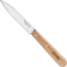 Opinel Essential NO:113 Paslanmaz Çelik Tırtıklı Soyma Bıçağı