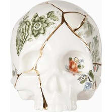Seletti Kintsugi Skull Porselen Dekoratif Tasarım Obje