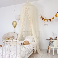 Pamuka Basic Tül Cibinlik Cream