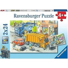 Starseven Ravensburger 2X24 Parça Puzzle Kamyonu 050963
