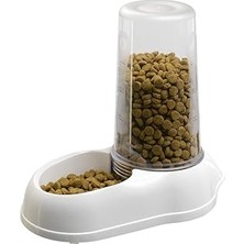 Starseven Ferplast Azimut 5500 Saklamalı Mama ve Su Kabı 5,5 Lt Kırmızı, Standard