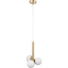 Ronisu Aydınlatma Serilda 3'lü Camlı Sarkıt Avize Ra-Avz- 5083-61-27