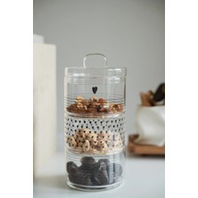 Dekorz Dükkan Love 3 Katlı Cam Drajelik