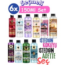 Wendore Sihirli Kokular Küre & Tüm Makinelere Uyumlu Geniş Alan Koku Makinesi Parfüm Solüsyonu 6x150ml