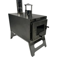 Platan Handy Ones-E Paslanmaz Tam Katlanır Kamp Çadır Sobası