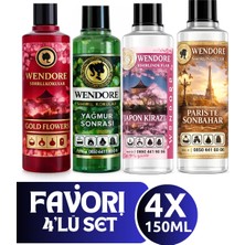 Wendore Sihirli Kokular Küre & Tüm Makinelere Uyumlu Parfüm Solüsyon 4'lü Set