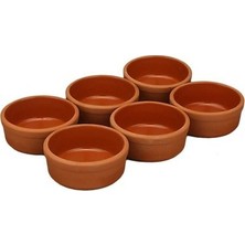 6'lı Toprak Güveç Kase