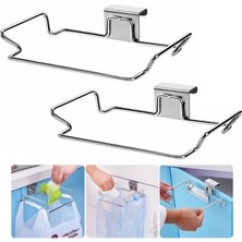 Microcase Mutfak Dolabına Monte Çok Amaçlı Çöp Poşeti Askılığı 2 Adet AL5444